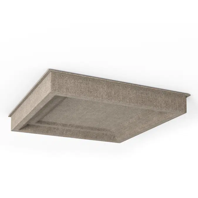Recessed Square - Molded Acoustic Ceiling Tiles