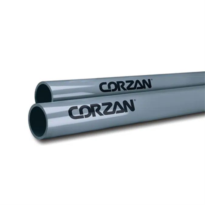 Corzan® CPVC Pipe and Fittings, 1/2" - 24”, IPS Sched. 80