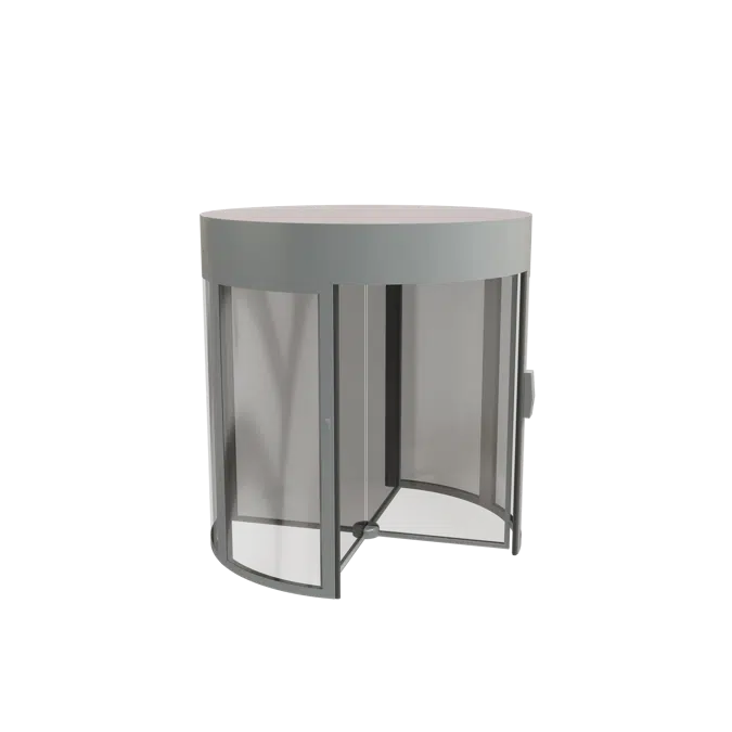 Revolving Door – 2300 dia x 2325mm tall (4 wing)