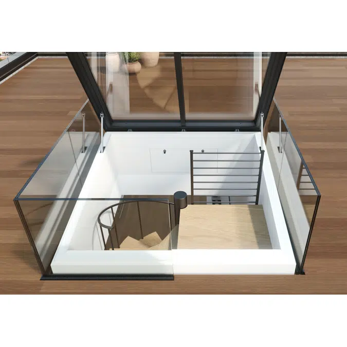 LAMILUX Flat Roof Access Hatch Comfort Square