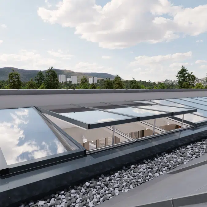 LAMILUX Modular Glass Skylight MS78