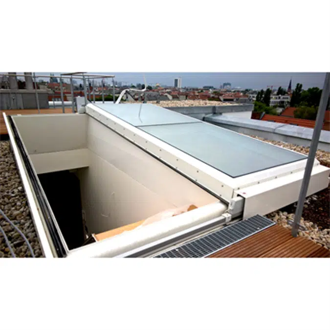 LAMILUX Flat Roof Access Hatch Comfort Solo - single flap