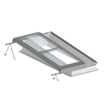 lamilux flat roof access hatch comfort solo - single flap