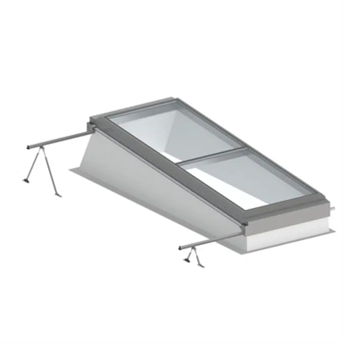 LAMILUX Flat Roof Access Hatch Comfort Solo - single flap