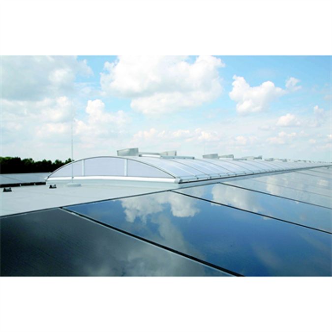 LAMILUX Smoke Lifts Continuous Rooflight B