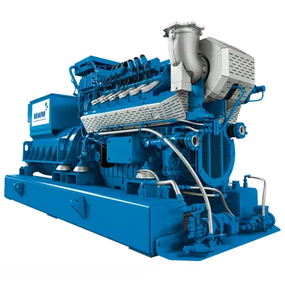 画像 MWM TCG 3016 V12 600 kW 60 Hz