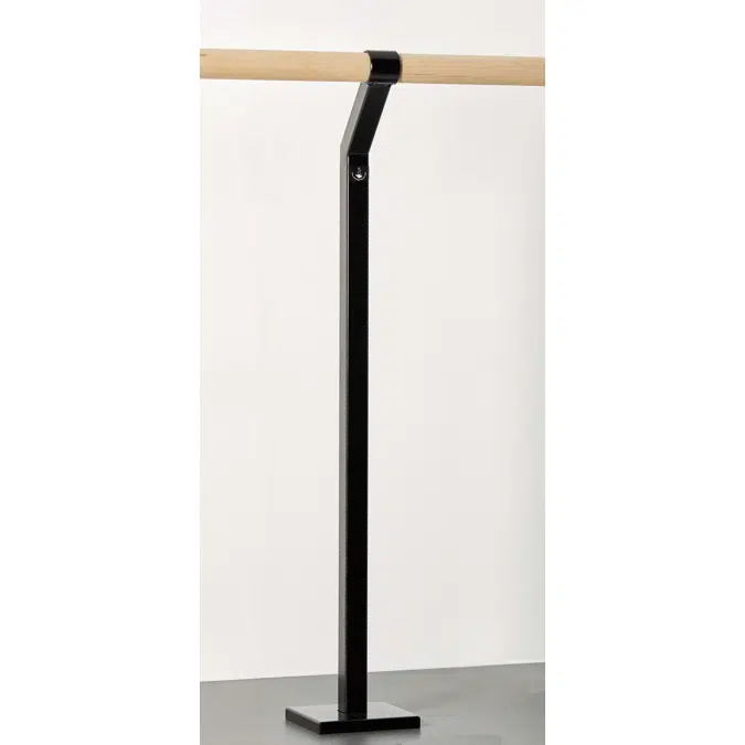 Harlequin Floor-mounted Double retro Ballet Barre Bracket