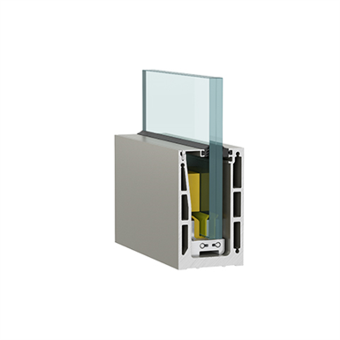 BIM objects - Free download! Railings CRYSTALLINE L-Line Series | BIMobject