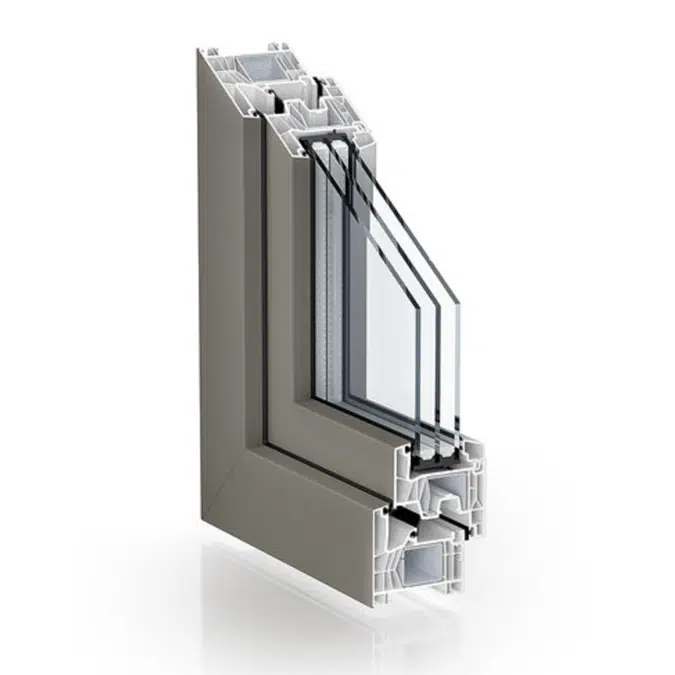 Centre seal system - Kömmerling 76 mm system