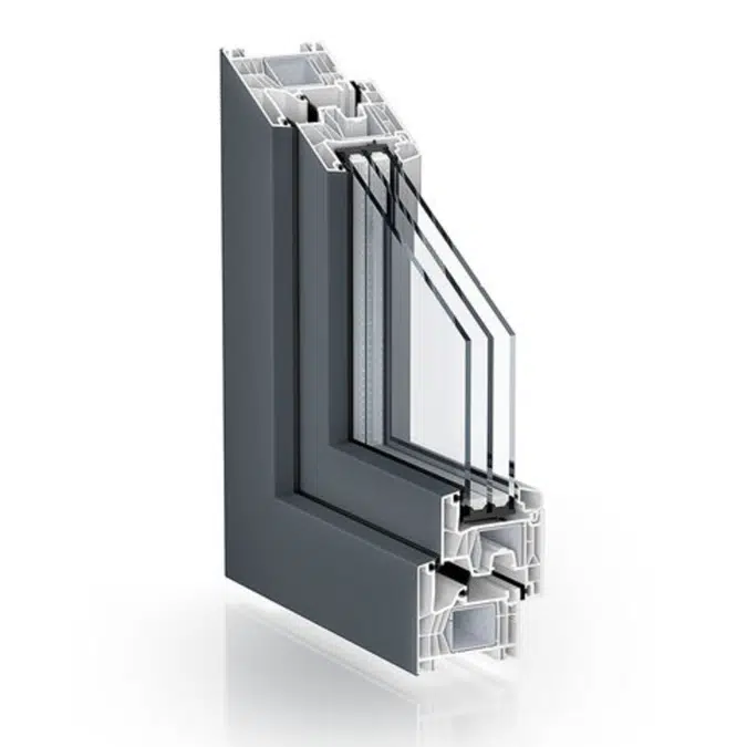 Centre seal system - Kömmerling 76 mm system
