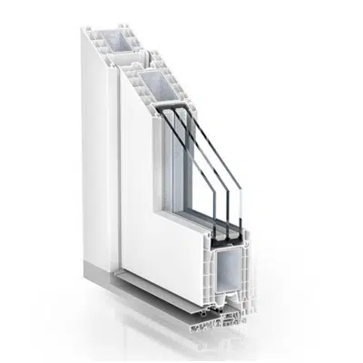 Image for Residential door - Kömmerling 76 mm system 