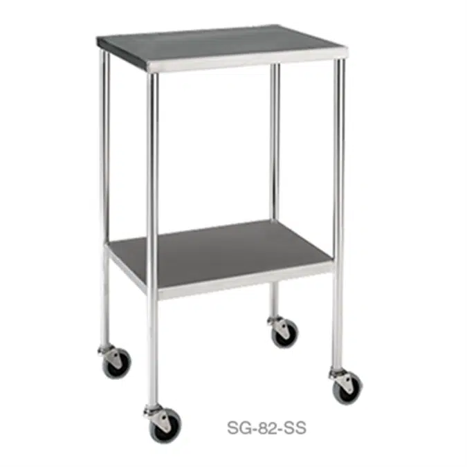 Pedigo Products SG-82-SS Prep Table With Lower Shelf