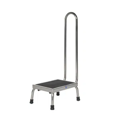 Image for Pedigo Products P-10-A-SS Step Stool with Handrail