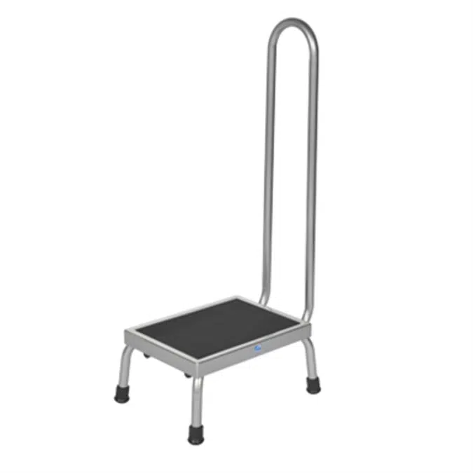 Pedigo Products P-10-A Step Stool with Handrail