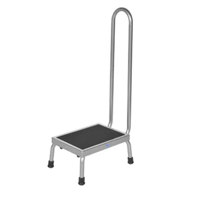 Image for Pedigo Products P-10-A Step Stool with Handrail