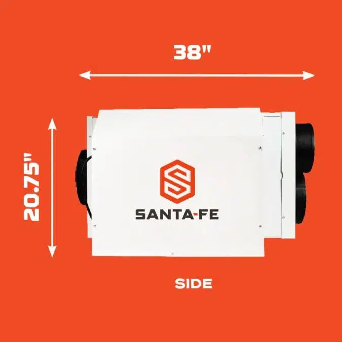 Santa-Fe Ultra V205 Whole House Ventilating Dehumidifier