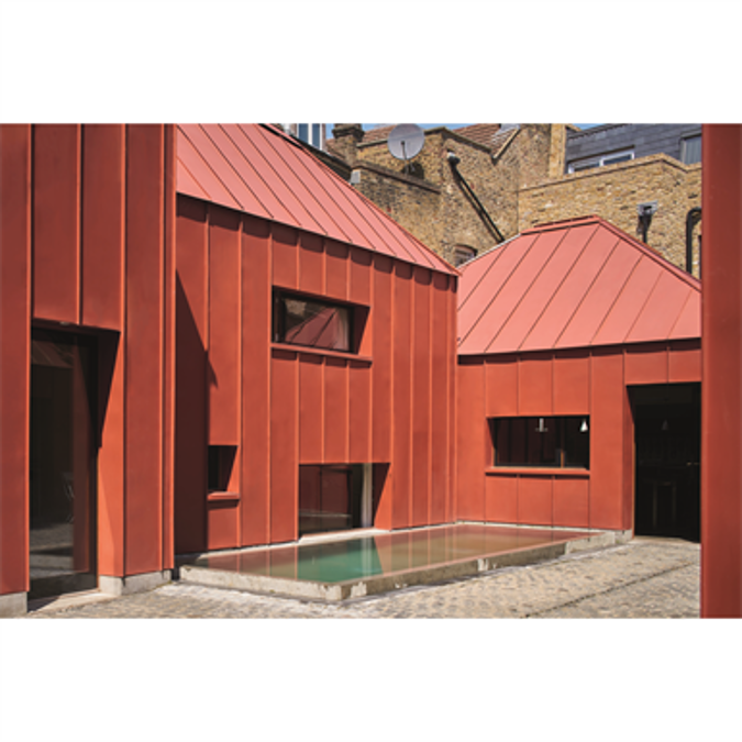 BIM objects - Free download! GreenCoat® Colour Coated Steel | Brick Red ...