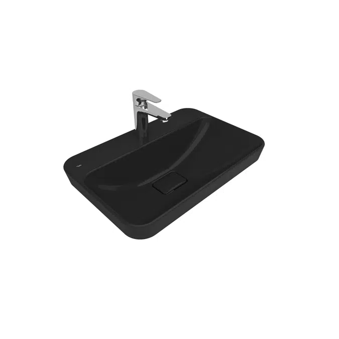 KaleSeramik Zero 2.0 Semi Recessed Rectangular Washbasin