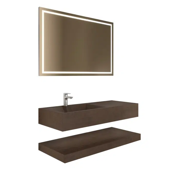 KaleSeramik Uniq K1 With Single and Double Washbasins