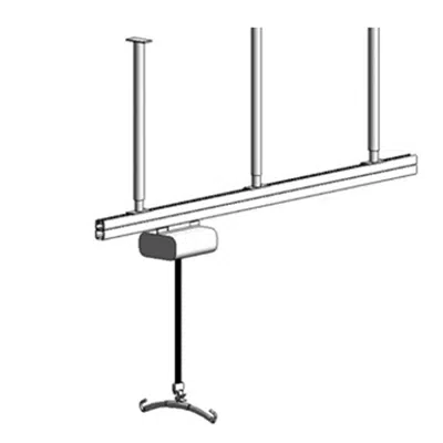 Image for Liko Standard Single Rail Overhead Lift System