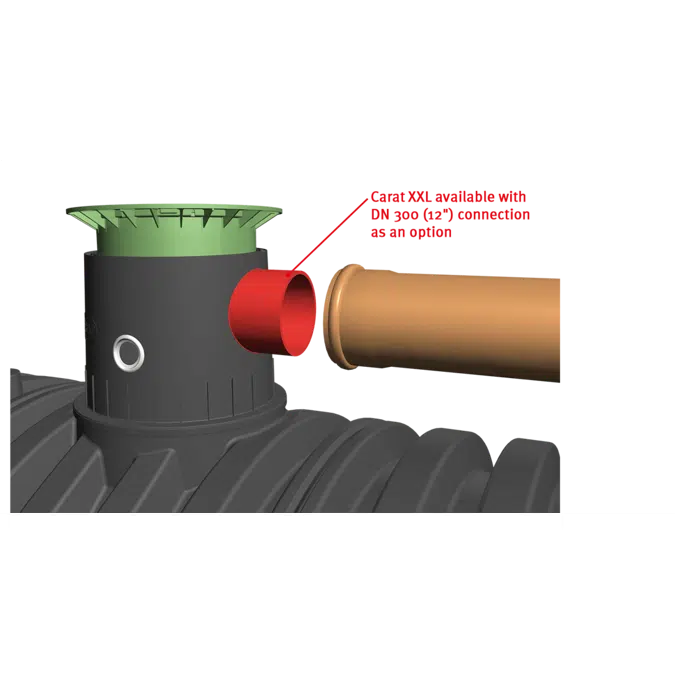 Carat XXL underground tank