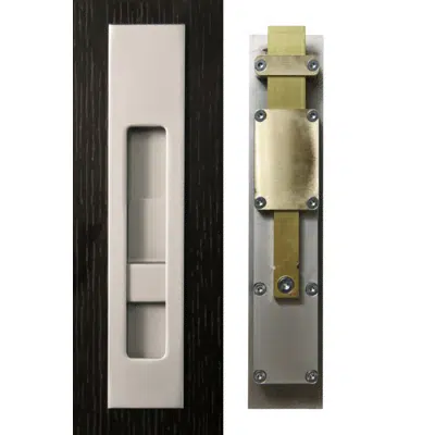 imagem para HB1810 Flush Bolt (Flat Throw) for Aluminium Sliding Doors