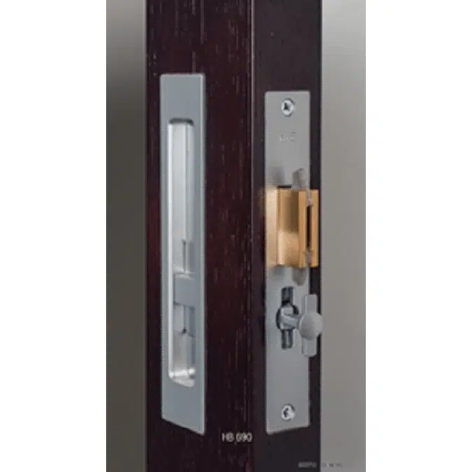 HB690/35 170mm Series Sliding Door Privacy Lock - 55mm Backset