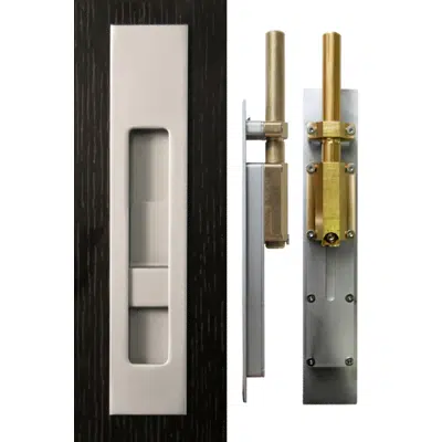 Immagine per HB1820 Flush Bolt (Round Throw) for Timber Sliding Doors