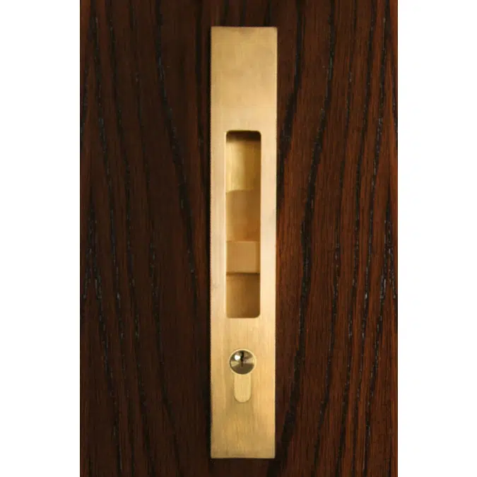 HB1830 Key Locking Flush Bolt (Round Throw)