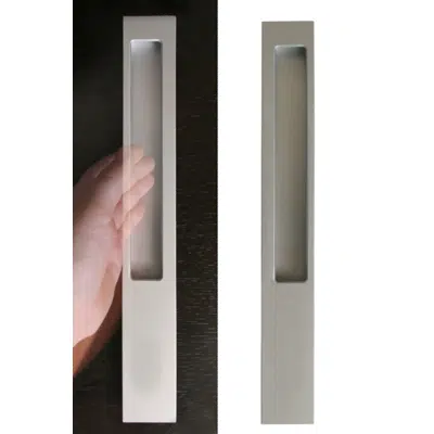 HB3370 Extra Long 350mm Offset Flush Pull Plain图像