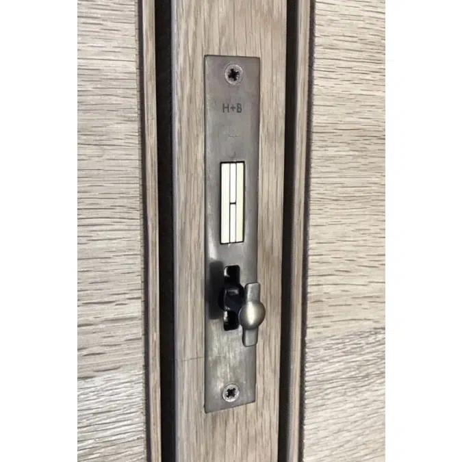 HB695 250mm Series Sliding Door Privacy Lock - 55mm Backset