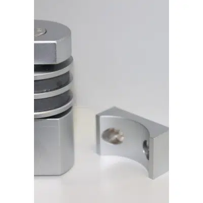 Image for HB710-L Round Floor Mounted Double Magnet Door Stop