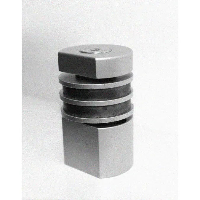 HB710-L Round Floor Mounted Double Magnet Door Stop