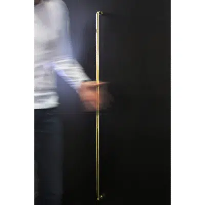 Image for HB2250 Round Profile Brass 1200mm D Pull Handle (19mm Rod)