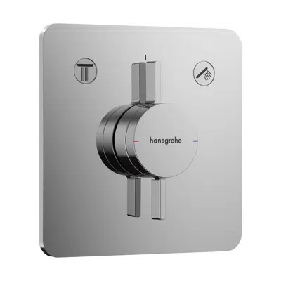 imagen para DuoTurn Q Mixer for concealed installation for 2 functions