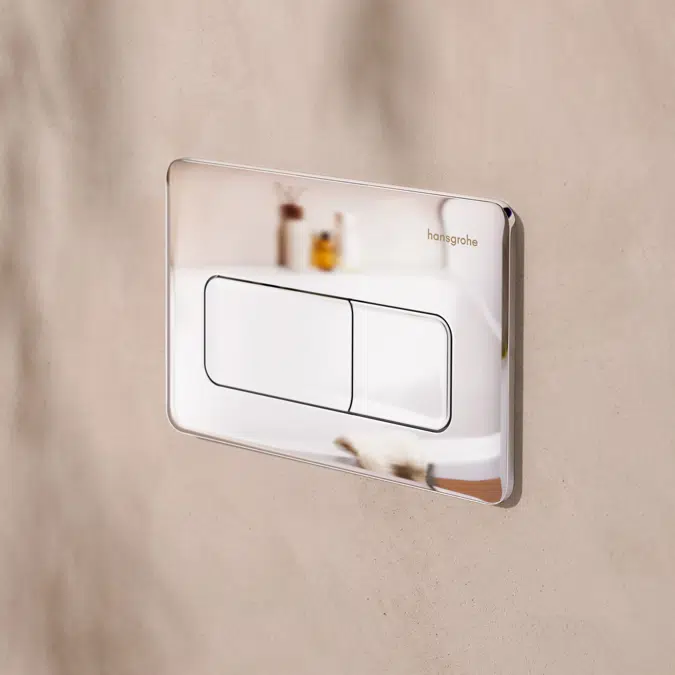 66001XXX iFrame Original Q Flush plate for dual flush