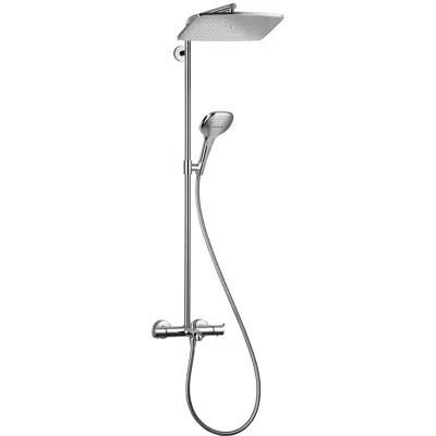 Raindance E Showerpipe 360 1jet EcoSmart 9 l/min with bath thermostat 이미지