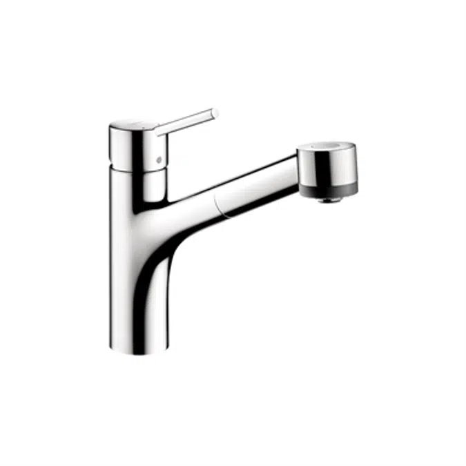 Talis S Single lever kitchen mixer 170, pull-out spray, 2jet