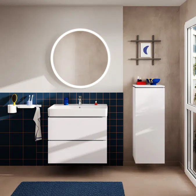 54260XXX Xilesa E Vanity unit 780/470 with 2 drawers for wash basin