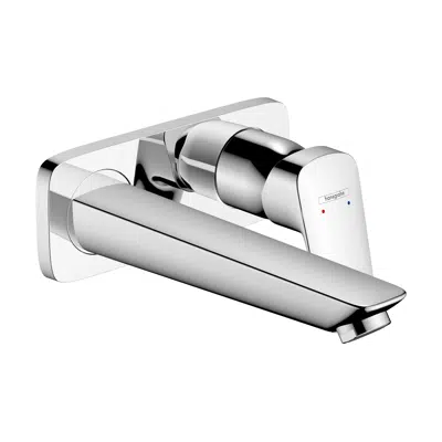 afbeelding voor Logis Single lever basin mixer for concealed installation wall-mounted with spout 19,5 cm