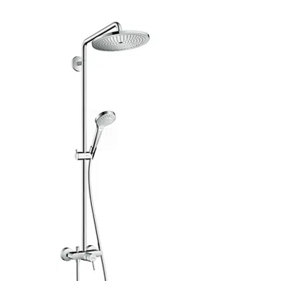 Croma Select S Showerpipe 280 1jet with single lever mixer