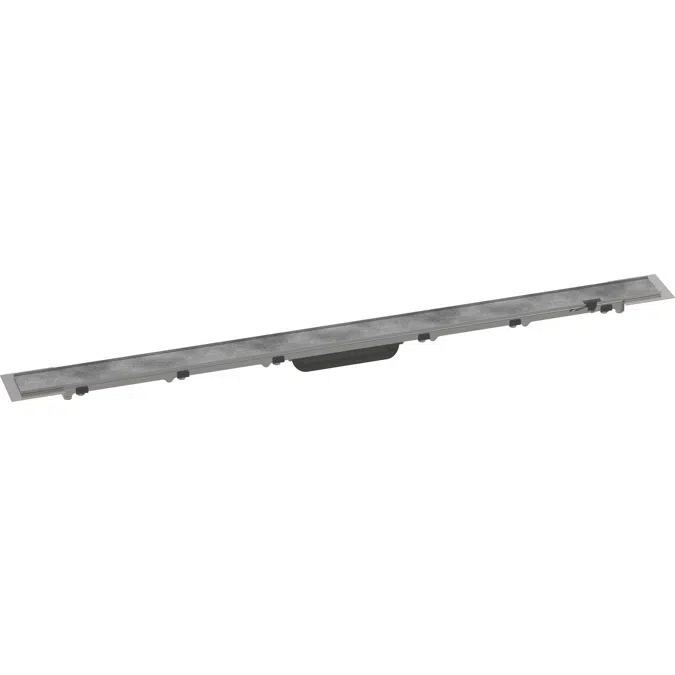 RainDrain Rock Linear shower drain 100 cm tileable with cuttable extensions