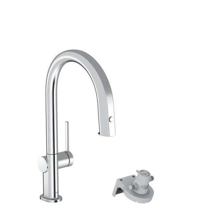 Aqittura M91 FilterSystem 210, pull-out spout, 1jet