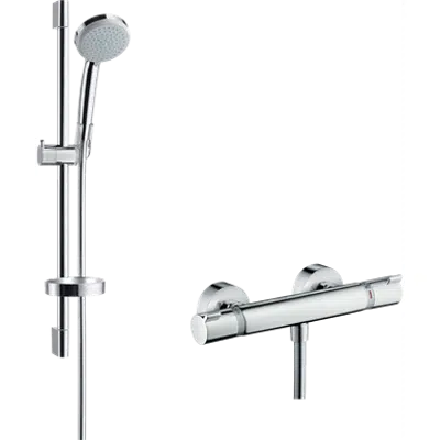 Croma 100 Shower system for exposed installation