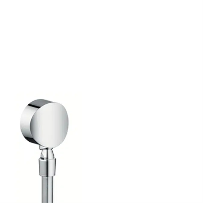 FixFit Wall outlet S with non-return valve and pivot joint
