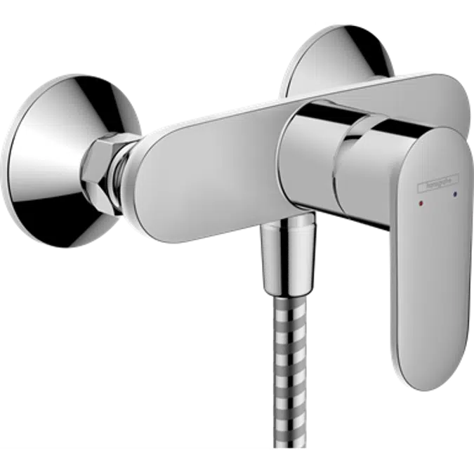 BIM objects Free download! Vernis Blend Single lever shower mixer for