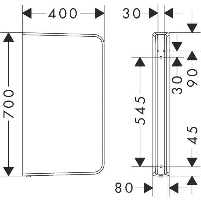EluPura Original Q Urinal division