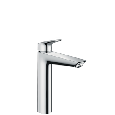Logis Single lever basin mixer 190 with pop-up waste set 71090000图像