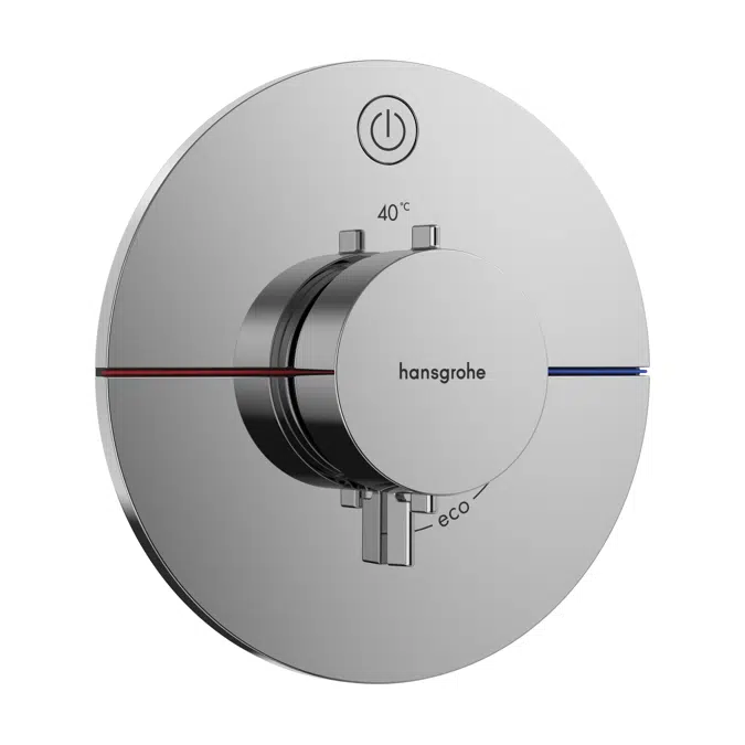 ShowerSelect Comfort S Thermostat for concealed installation for 1 function