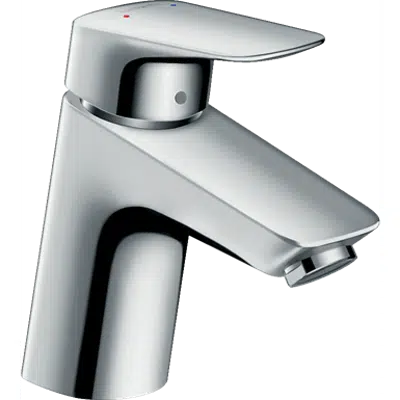 imagem para Logis Single lever basin mixer 70 with 2 flow rates with pop-up waste set